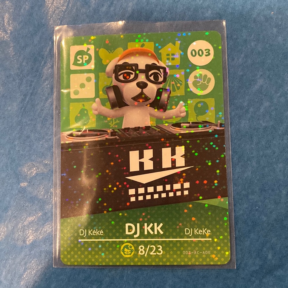 Genuine ACNH amiibo for DJ KK